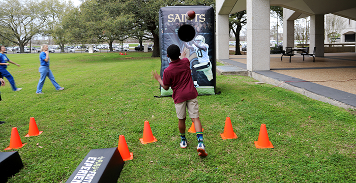 Saints football experience at GKAS